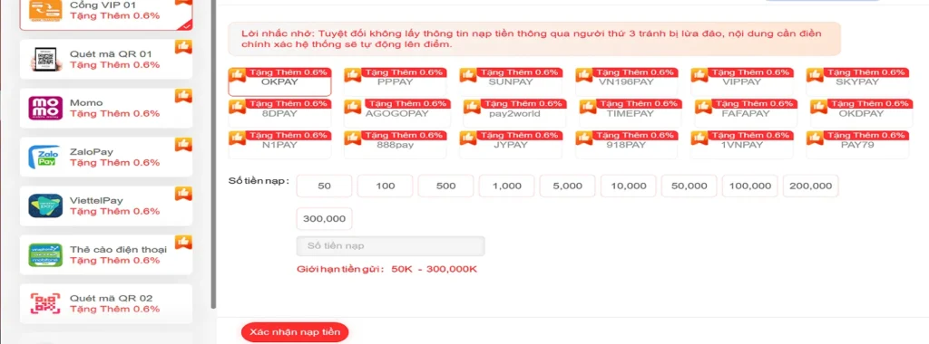 open88 nạp tiền