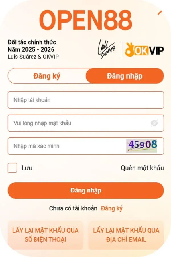 open88 hướng dẫn đăng nhập